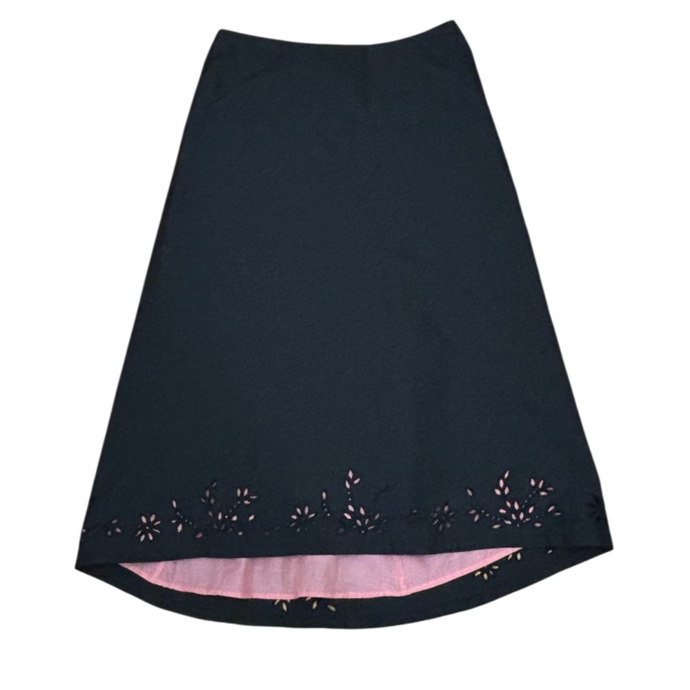 Y2K Vintage Silk Blend French Connection A Line Skirt